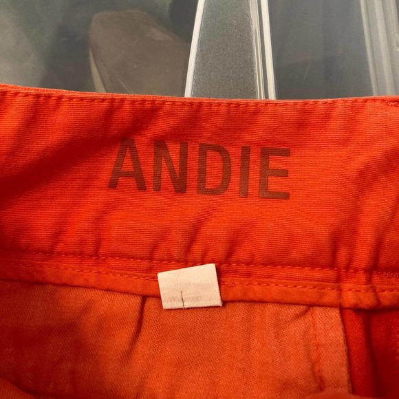 J. Crew Pants Womens Sz 00 Andi Orange Cotton Stretch Slim Fit Cropped Leg Chino - Picture 7 of 13